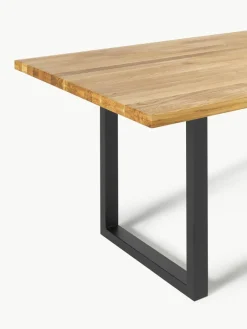Westwing Collection Esstisch Oliver aus Eichenholz, in verschiedenen Größen