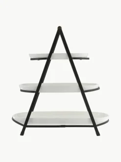Ladelle Etagere Tower mit abnehmbaren Ablageflächen aus Porzellan