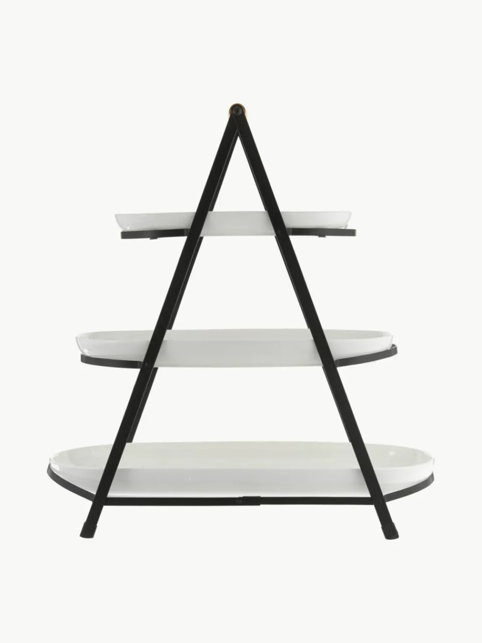 Ladelle Etagere Tower mit abnehmbaren Ablageflächen aus Porzellan