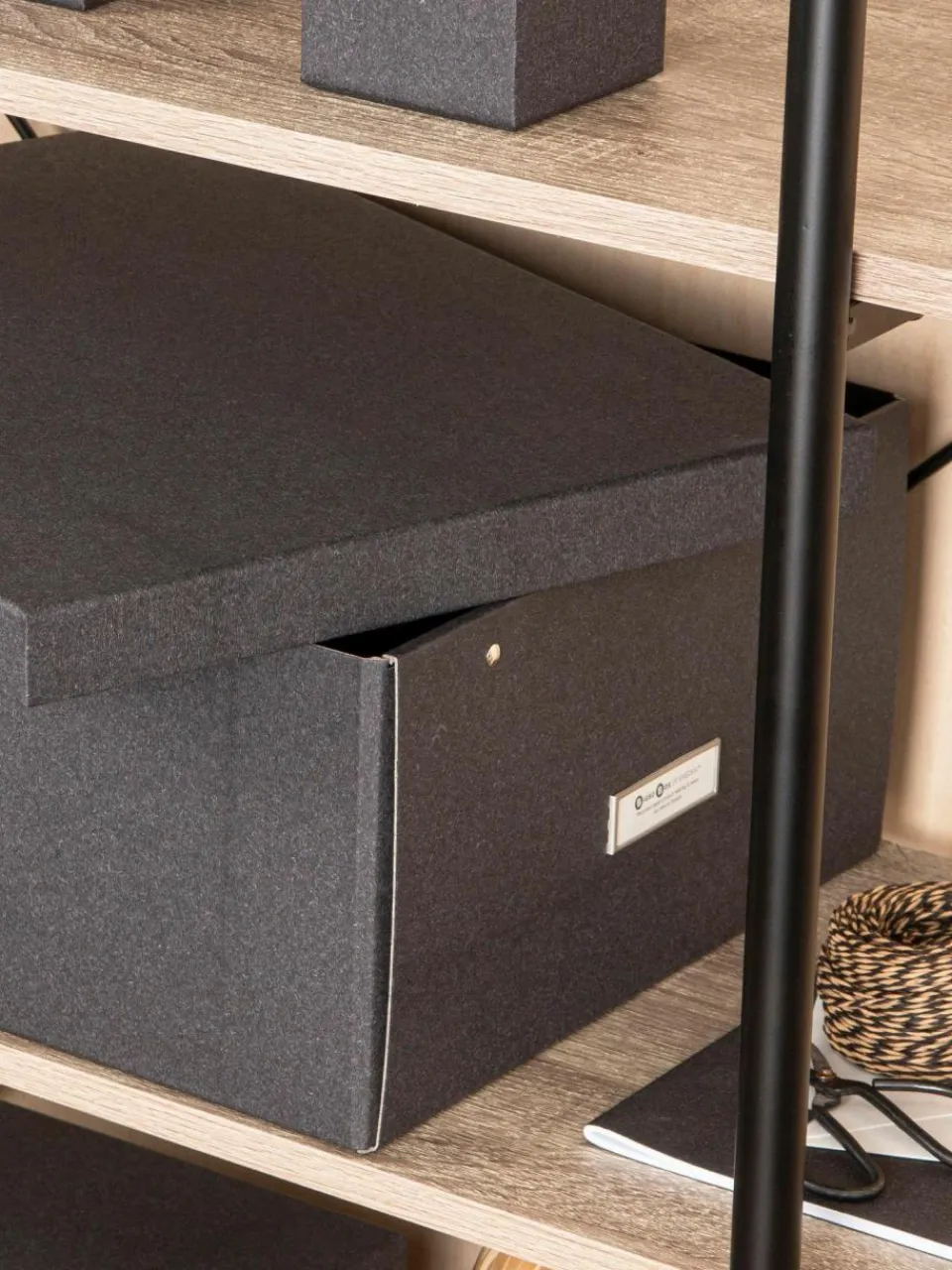Bigso Box of Sweden Faltbare Aufbewahrungsbox Katrin, B 35 x T 45 cm