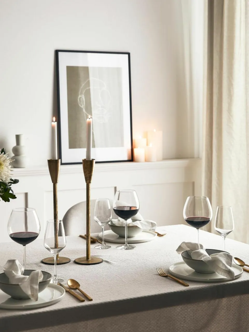 Asa Selection Fine Bone China Speiseteller Oco, 6 Stück