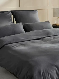 Westwing Collection Flanell-Bettdeckenbezug Biba