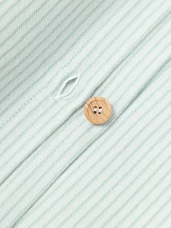 Westwing Collection Flanell-Bettdeckenbezug Javon mit feinen Streifen