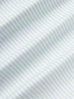 Westwing Collection Flanell-Bettdeckenbezug Javon mit feinen Streifen