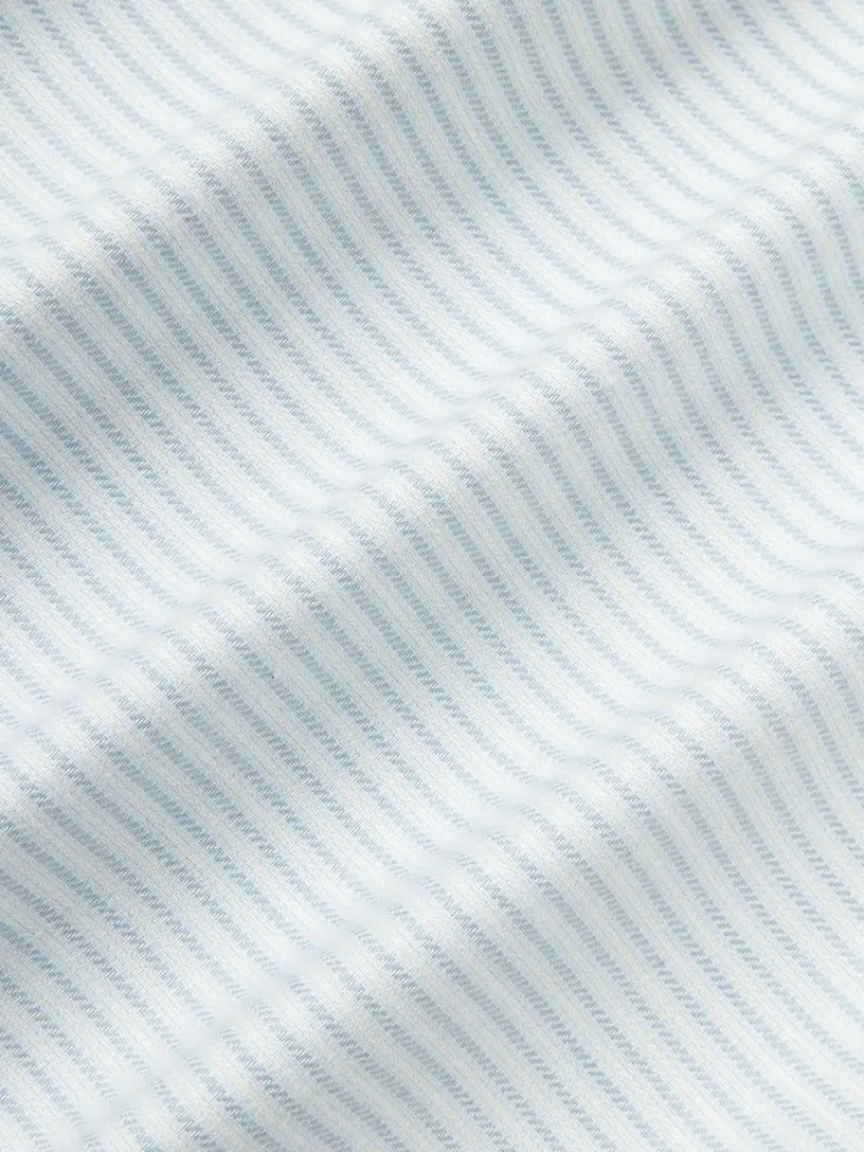 Westwing Collection Flanell-Bettdeckenbezug Javon mit feinen Streifen