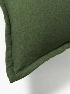 Westwing Collection Flanell-Kissen Selby mit Strukturmuster