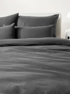 Westwing Collection Flanell-Kopfkissenbezug Biba