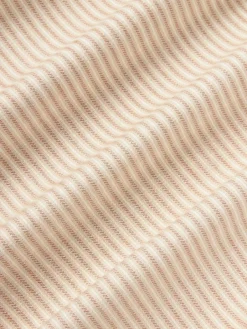 Westwing Collection Flanell-Kopfkissenbezug Javon mit feinen Streifen