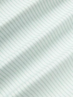 Westwing Collection Flanell-Kopfkissenbezug Javon mit feinen Streifen