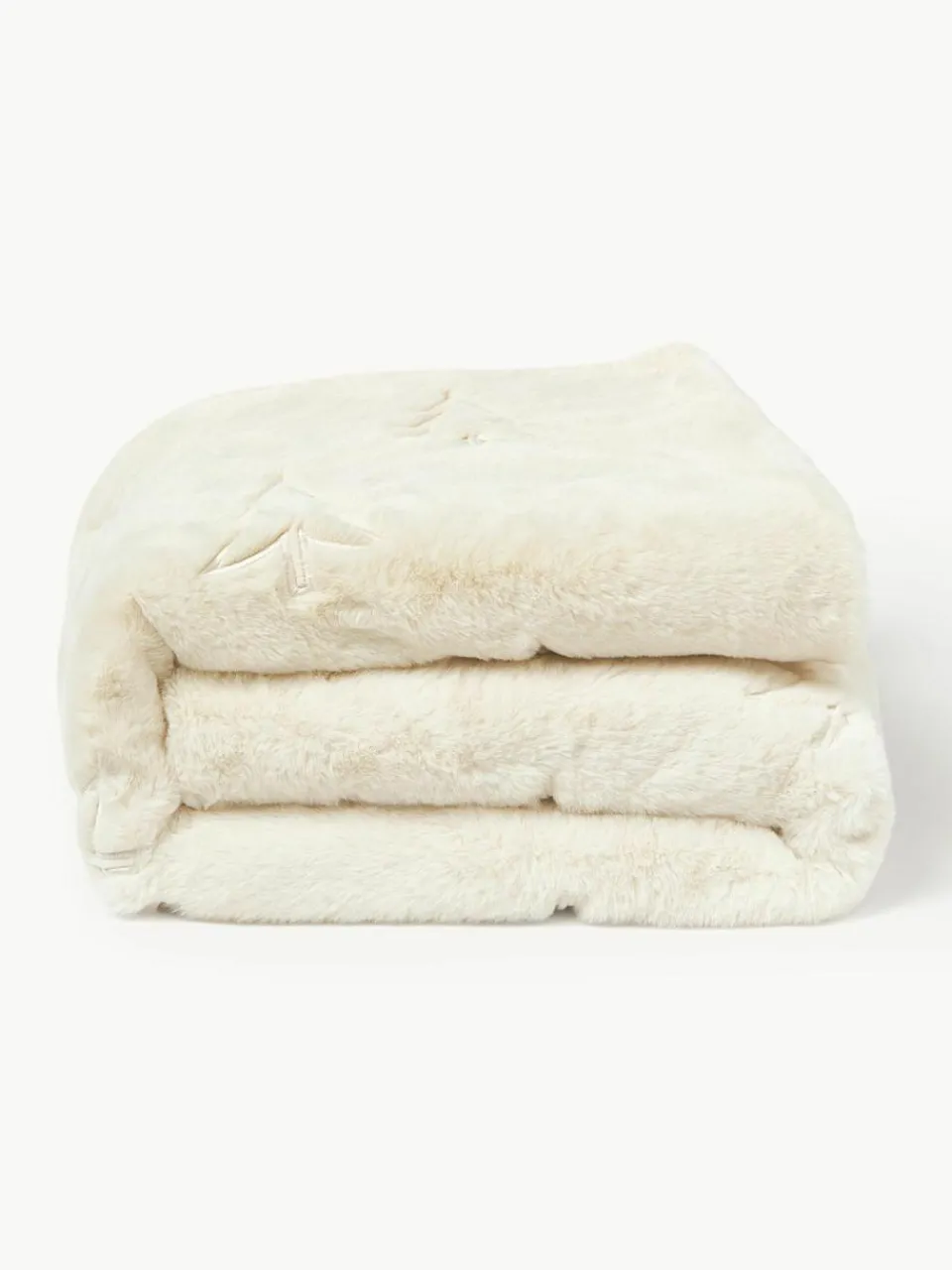 Westwing Collection Flauschige Kuscheldecke Nari mit winterlichem Motiv