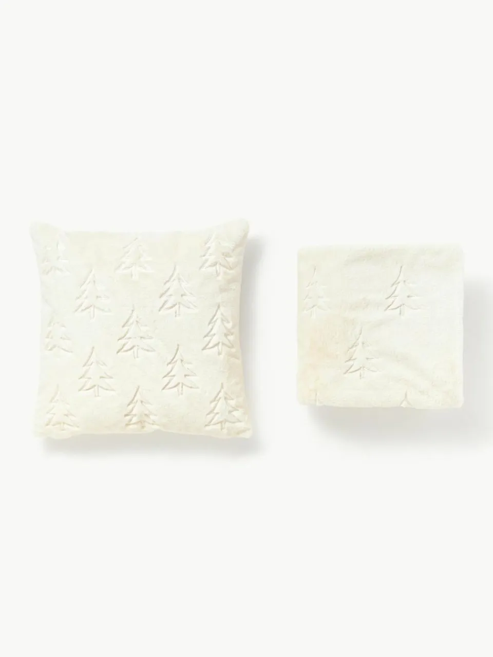 Westwing Collection Flauschige Kuscheldecke Nari mit winterlichem Motiv