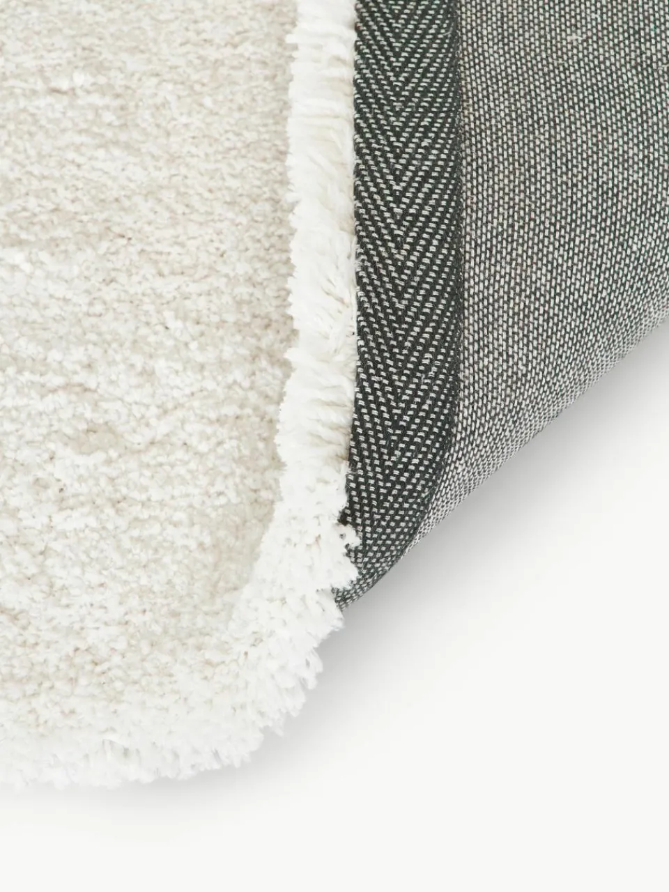 Westwing Collection Flauschiger Hochflor-Läufer Leighton