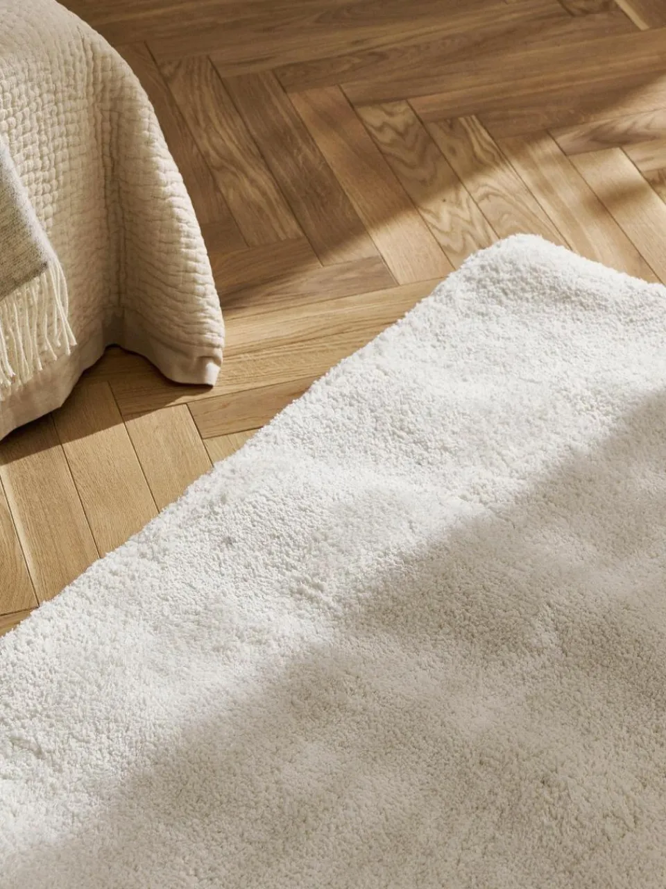 Westwing Collection Flauschiger Hochflor-Läufer Leighton