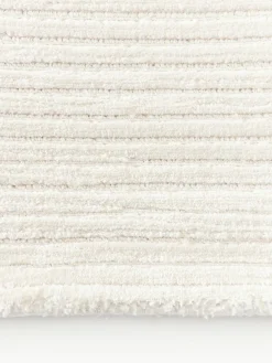 Westwing Collection Flauschiger Hochflor-Läufer Wes mit Hoch-Tief-Struktur, handgewebt
