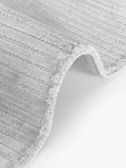 Westwing Collection Flauschiger Hochflor-Läufer Wes mit Hoch-Tief-Struktur, handgewebt