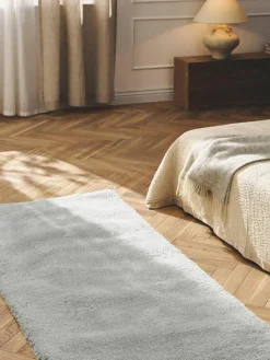 Westwing Collection Flauschiger Hochflor-Läufer Leighton