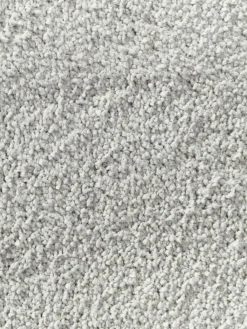 Westwing Collection Flauschiger Hochflor-Läufer Jade mit erhabener Hoch-Tief-Struktur
