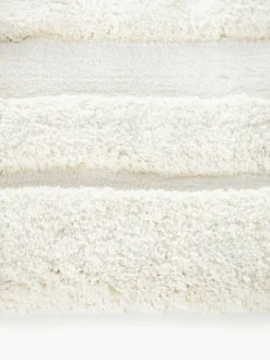 Westwing Collection Flauschiger Hochflor-Teppich Genève mit erhabener Hoch-Tief-Struktur