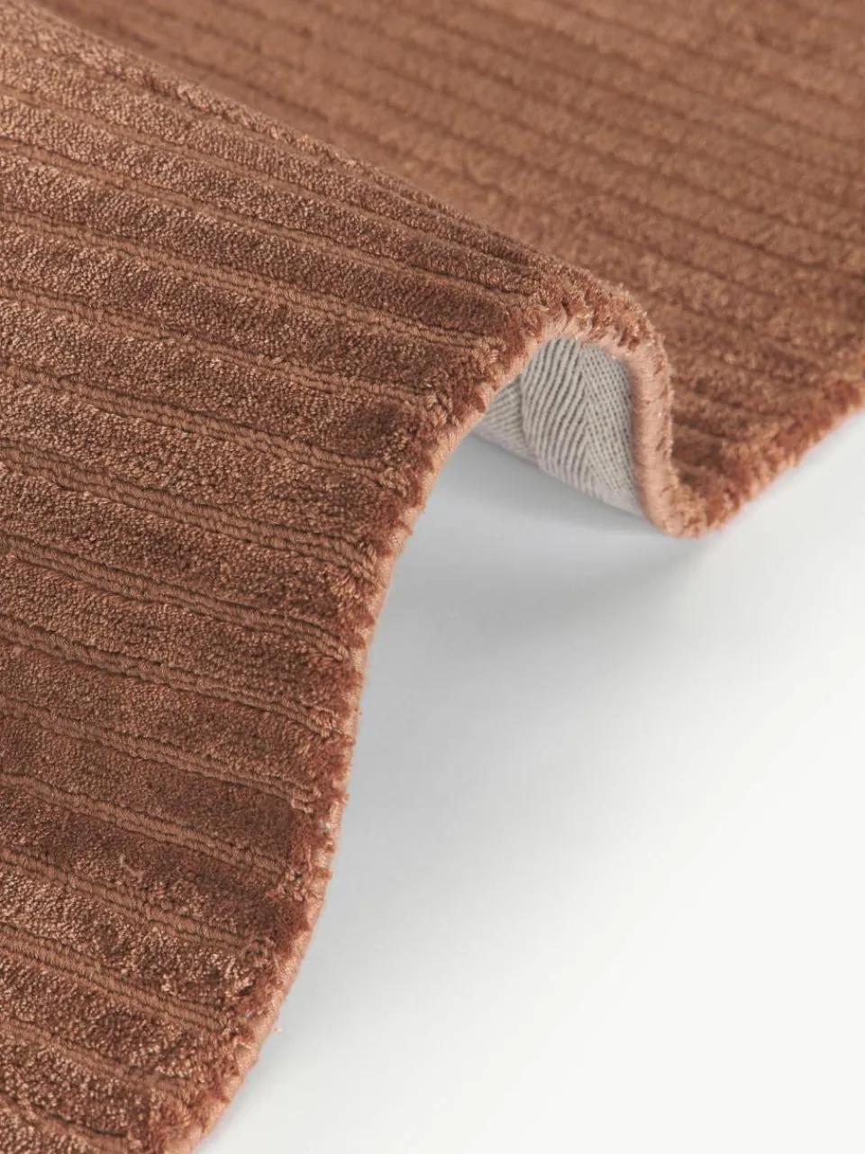 Westwing Collection Flauschiger Hochflorteppich Wes mit Hoch-Tief-Struktur, handgewebt