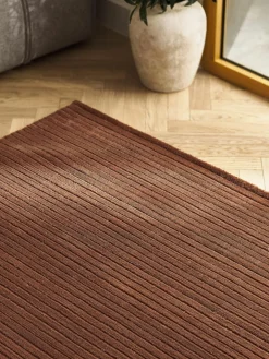 Westwing Collection Flauschiger Hochflorteppich Wes mit Hoch-Tief-Struktur, handgewebt