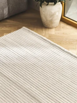 Westwing Collection Flauschiger Hochflorteppich Wes mit Hoch-Tief-Struktur, handgewebt