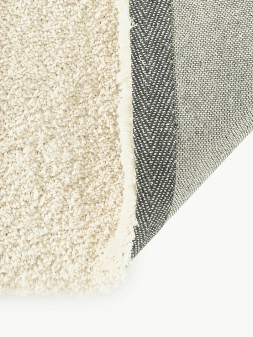 Westwing Collection Flauschiger Hochflor-Teppich Leighton