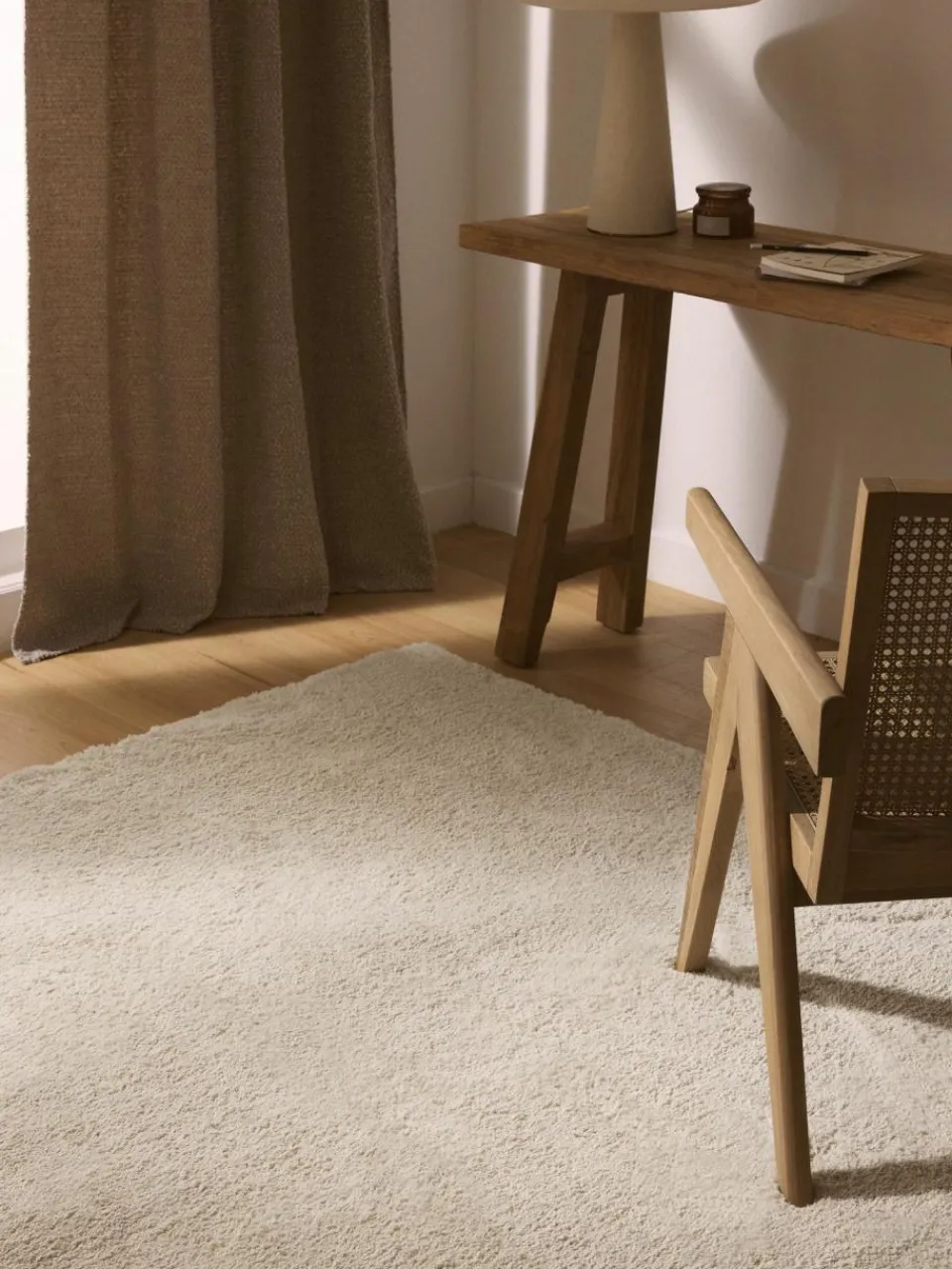Westwing Collection Flauschiger Hochflor-Teppich Leighton