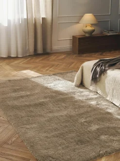 Westwing Collection Flauschiger Hochflor-Teppich Leighton