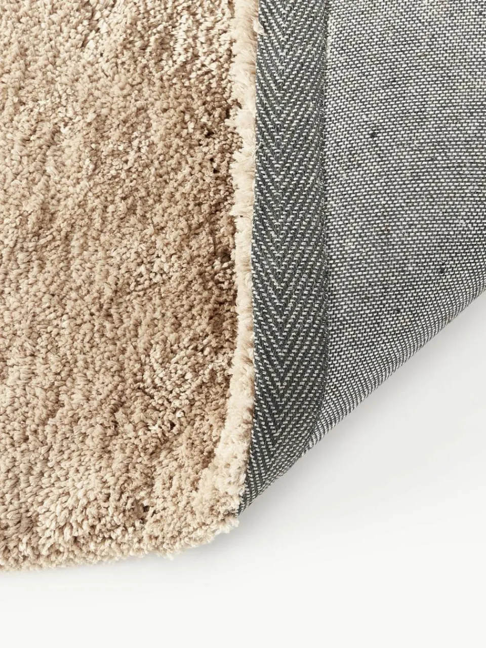 Westwing Collection Flauschiger Hochflor-Teppich Leighton