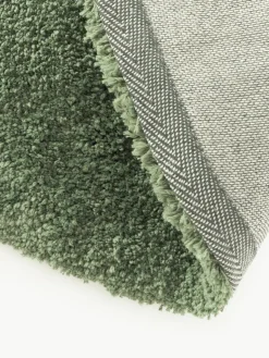 Westwing Collection Flauschiger runder Hochflor-Teppich Leighton