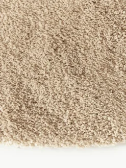 Westwing Collection Flauschiger runder Hochflor-Teppich Leighton
