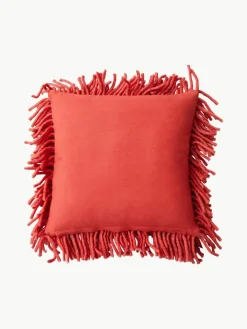 HKLIVING Flauschiges Kissen Rugged, handgefertigt