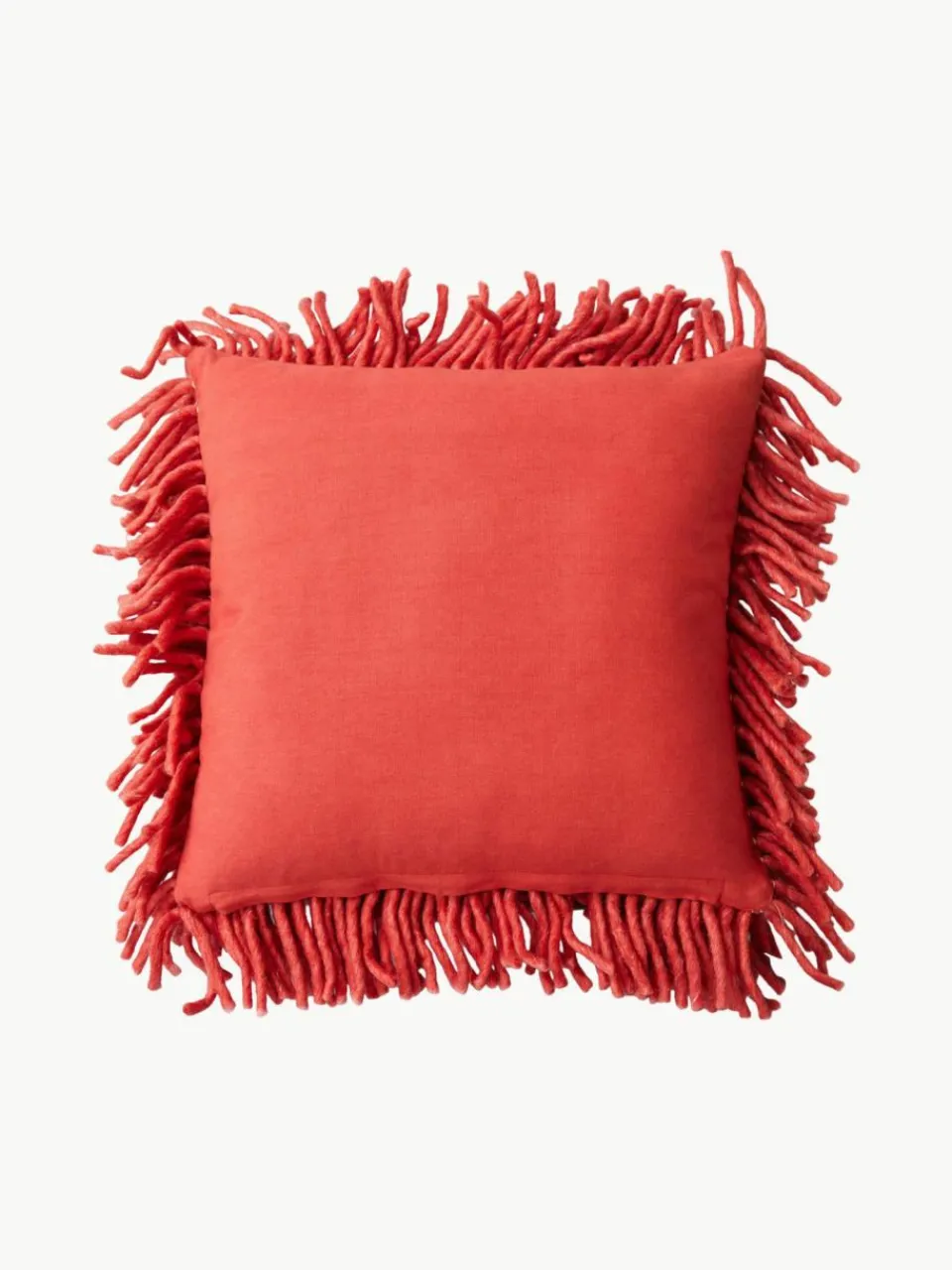 HKLIVING Flauschiges Kissen Rugged, handgefertigt