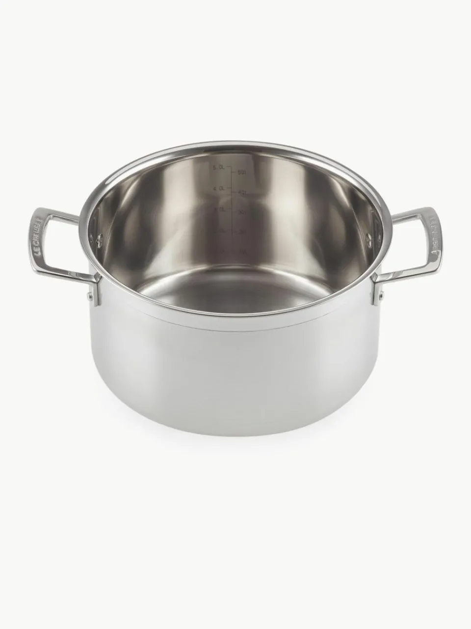 Le Creuset Fleischtopf Move aus 3-ply Edelstahl mit Deckel