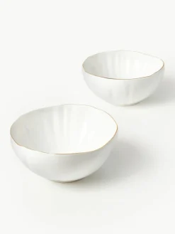 Westwing Collection Frühstücks-Set Sali mit Relief, 4 Personen (12-tlg.)