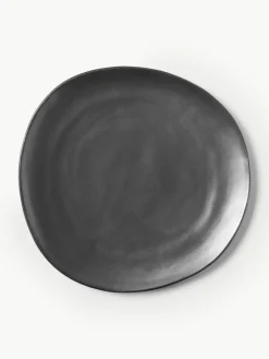 ferm LIVING Frühstücksteller Flow aus Steinzeug
