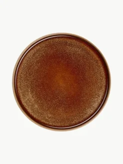 Asa Selection Frühstücksteller Gobi mit reaktiver Glasur, 6 Stück