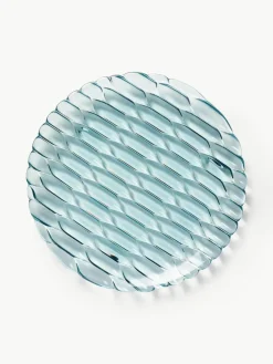 Kartell Frühstücksteller Jellies mit Strukturmuster, 4 Stück