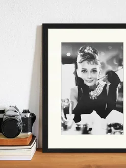 Any Image Gerahmter Digitaldruck Audrey