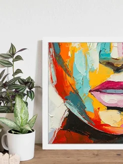 Any Image Gerahmter Digitaldruck Colorful Emotions
