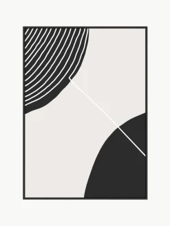 Westwing Gerahmter Digitaldruck Feminine Doodles