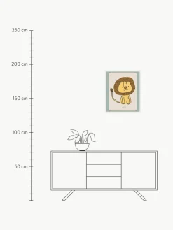 Kinder Any Image Gerahmter Digitaldruck Lion