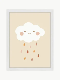 Kinder Any Image Gerahmter Digitaldruck Lovely Rain