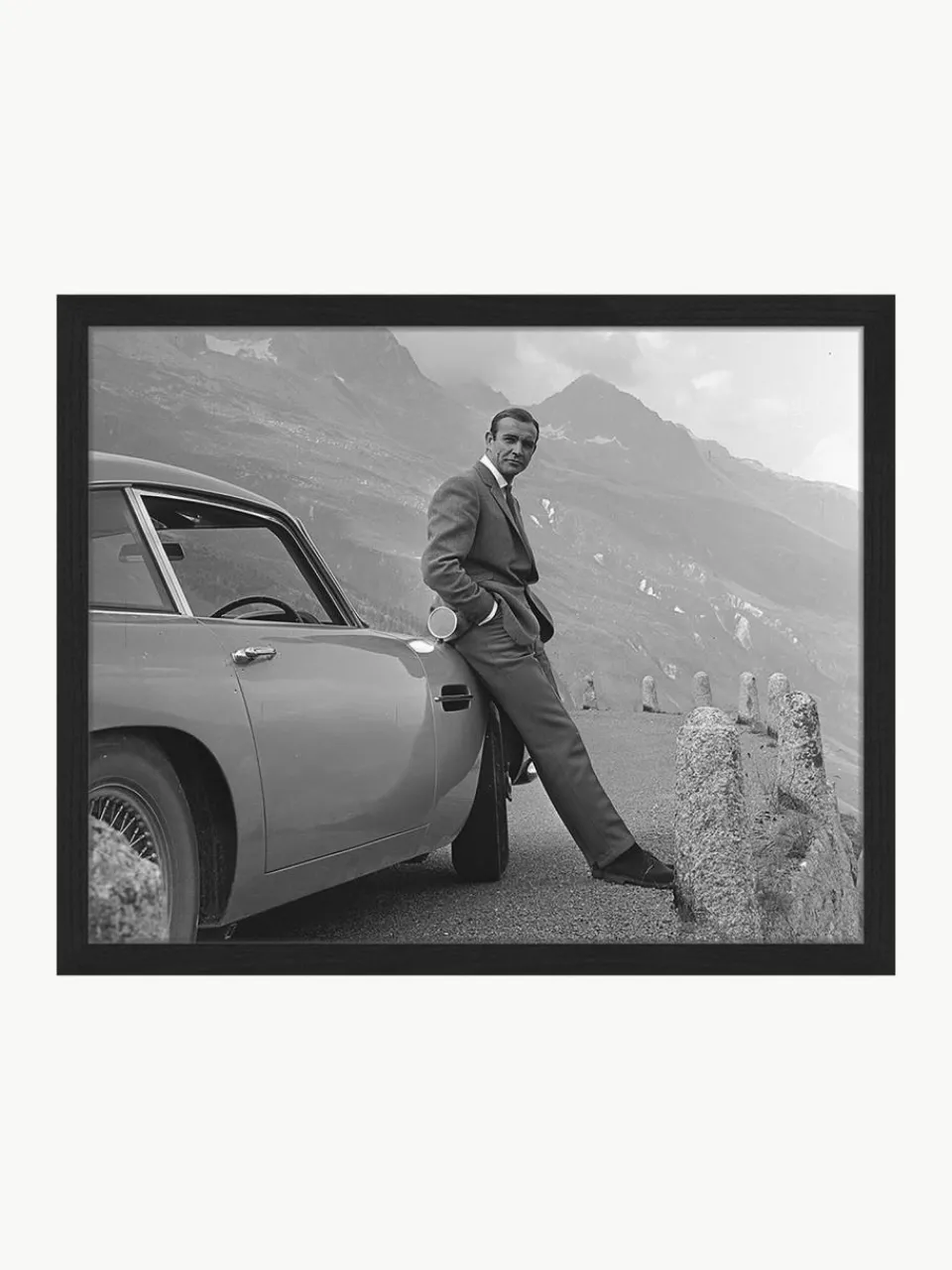 Any Image Gerahmter Digitaldruck Sean Connery (James Bond)