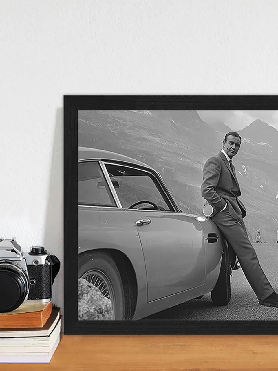 Any Image Gerahmter Digitaldruck Sean Connery (James Bond)