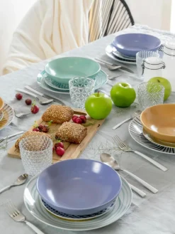 Villa D'Este Home Tivoli Geschirr-Set Marea, 6 Personen (18-tlg.)