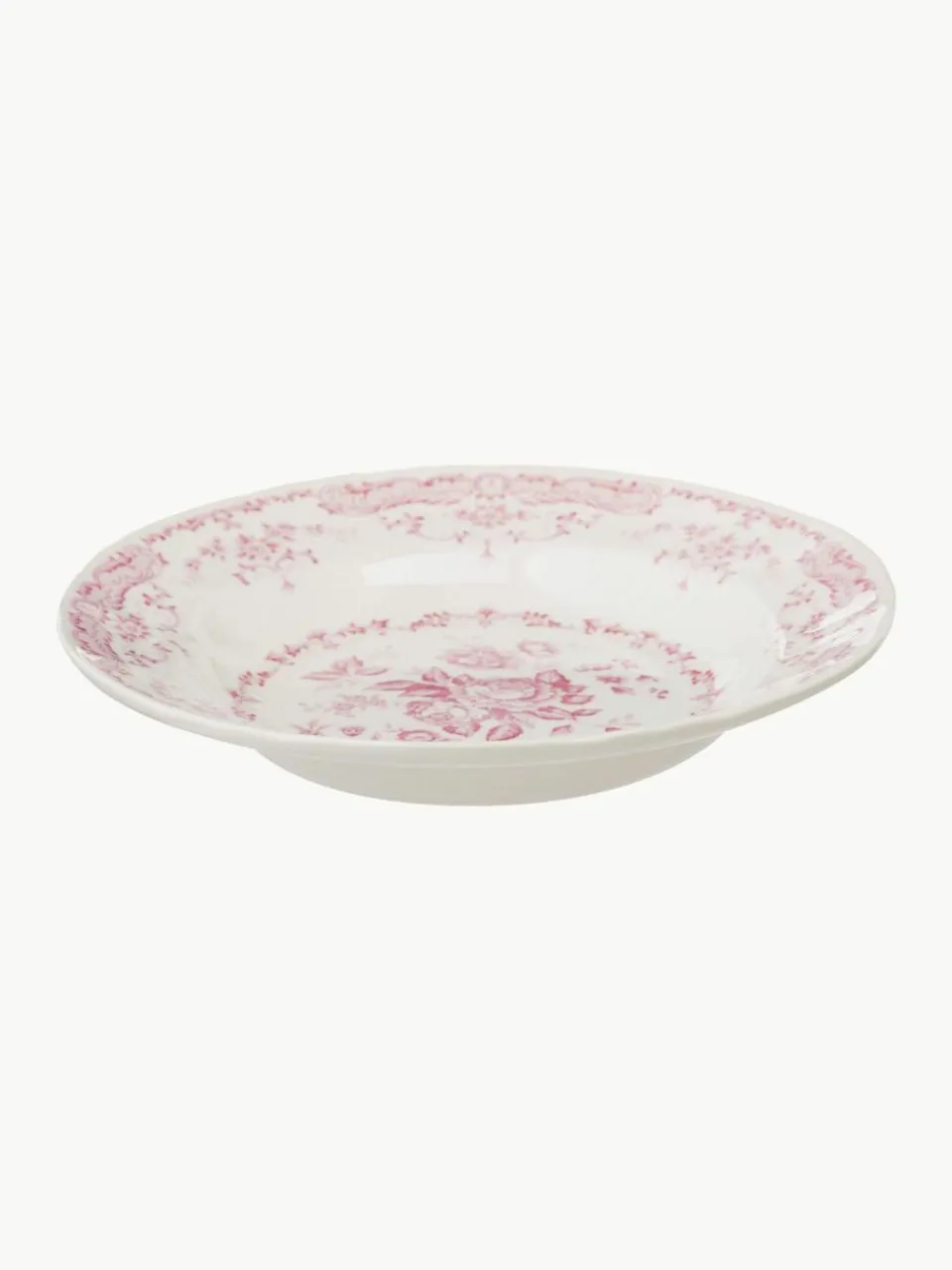 Bitossi Home Geschirr-Set Rose mit Blumendesign, 6 Personen (18-tlg.)