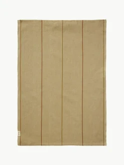 ferm LIVING Geschirrtücher Ito aus Bio-Baumwolle, 2er-Set
