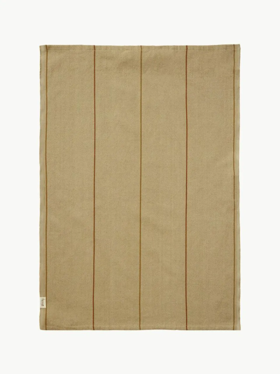 ferm LIVING Geschirrtücher Ito aus Bio-Baumwolle, 2er-Set