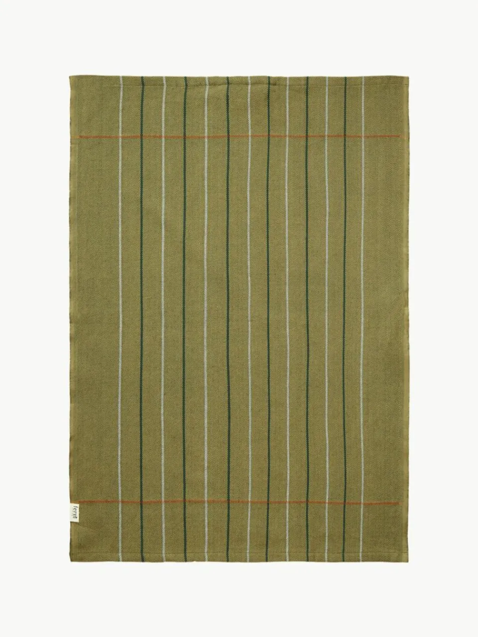 ferm LIVING Geschirrtücher Ito aus Bio-Baumwolle, 2er-Set